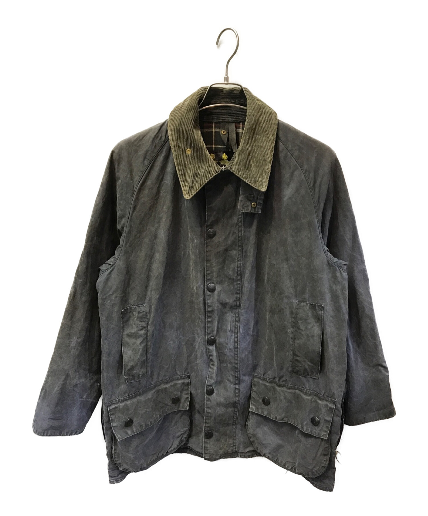 Barbour (バブアー) beaufort jacket / 90`sビューフォートオイルドジャケット グレー サイズ:C40/102cm