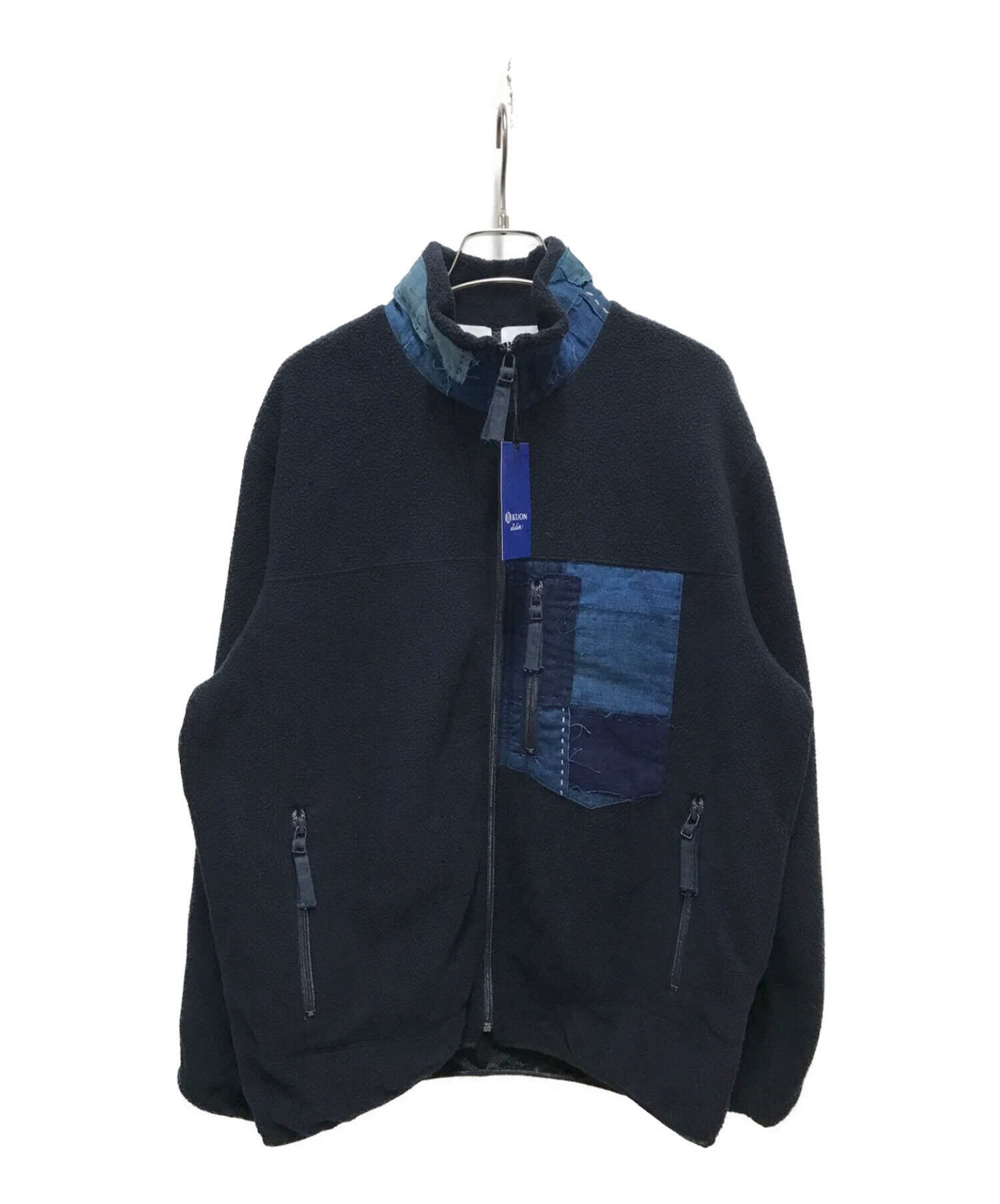 KUON×DAN 「Fleece Jacket w／BORO」size:L
