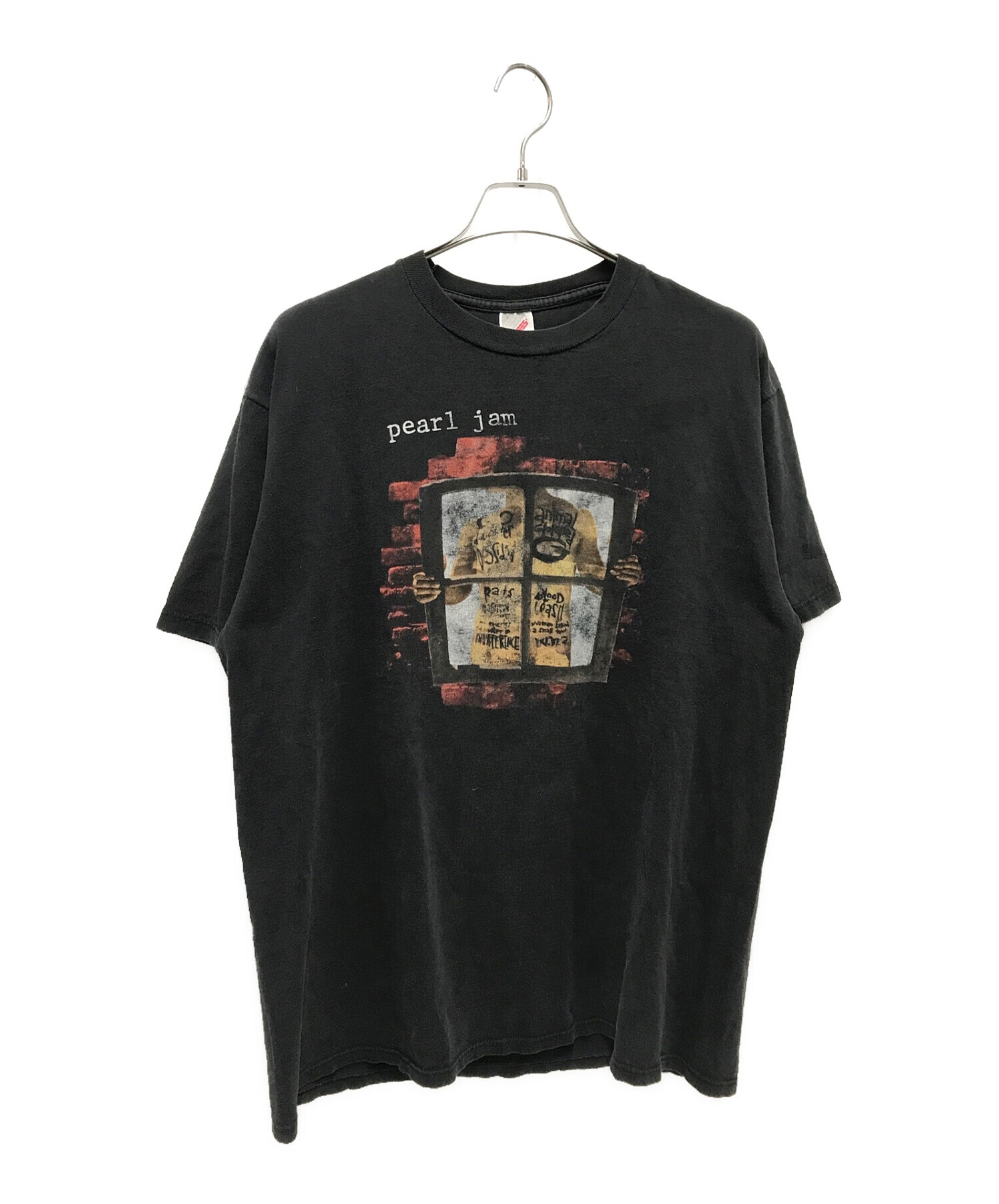 pearl jam (パール・ジャム) 90`sヴィンテージバンドTシャツ ブラック サイズ:XL