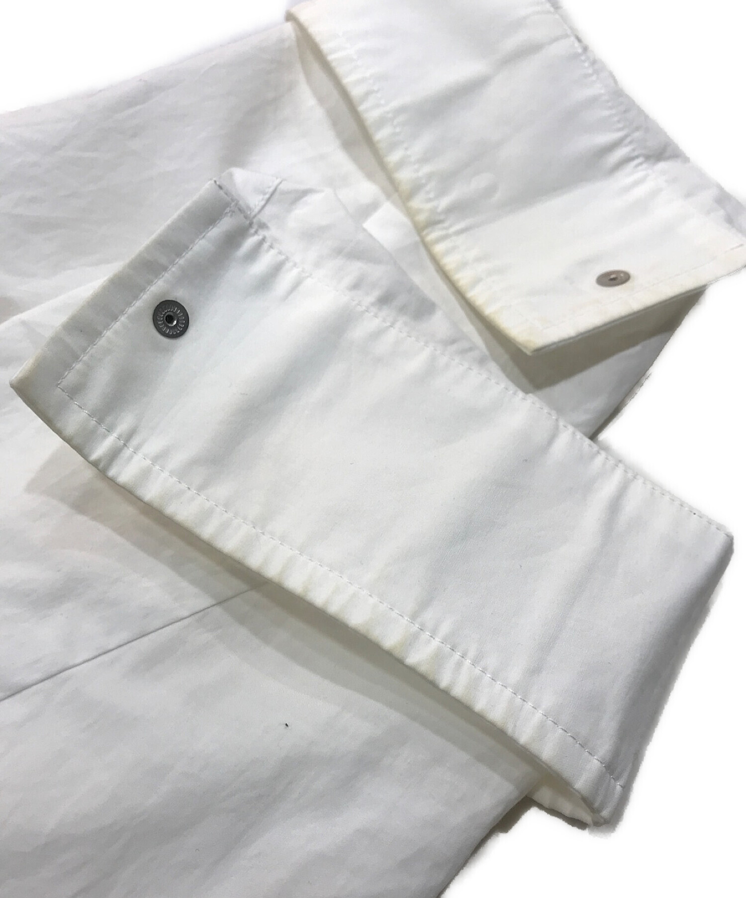 NIKE ESC (ナイキ) シャツジャケット ホワイト サイズ:L