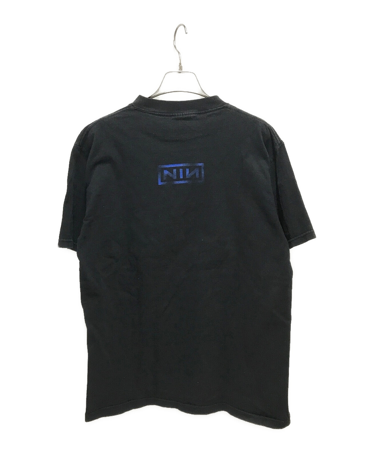 NINE INCH NAILS (ナイン・インチ・ネイルズ) 90`sヴィンテージバンドTシャツ ブラック サイズ:Ｍ