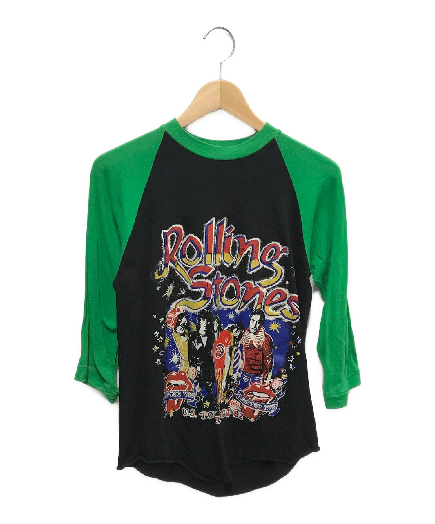 中古・古着通販】ROLLING STONES (ローリングストーンズ) ラグランT 