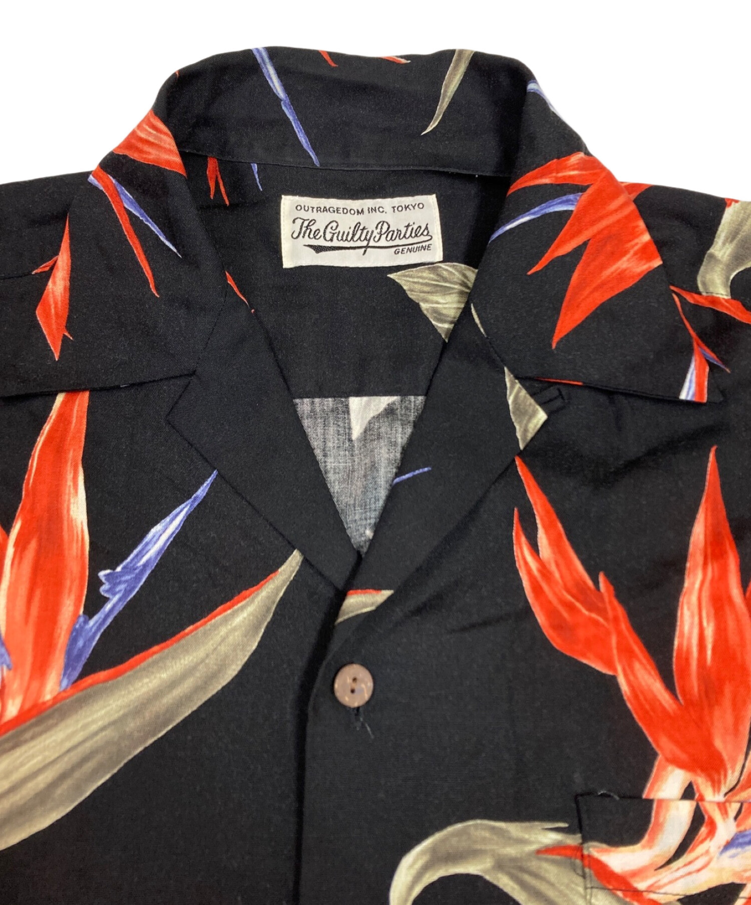 中古・古着通販】WACKO MARIA (ワコマリア) 極楽鳥アロハシャツ 