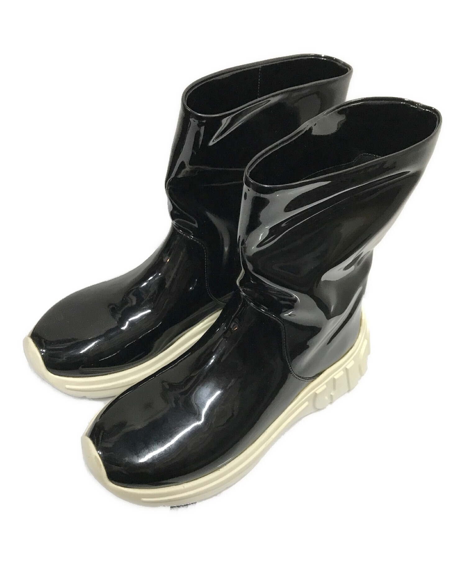 Miu Miu ミュウミュウ ブーツ EU35 1/2(22cm位) 黒