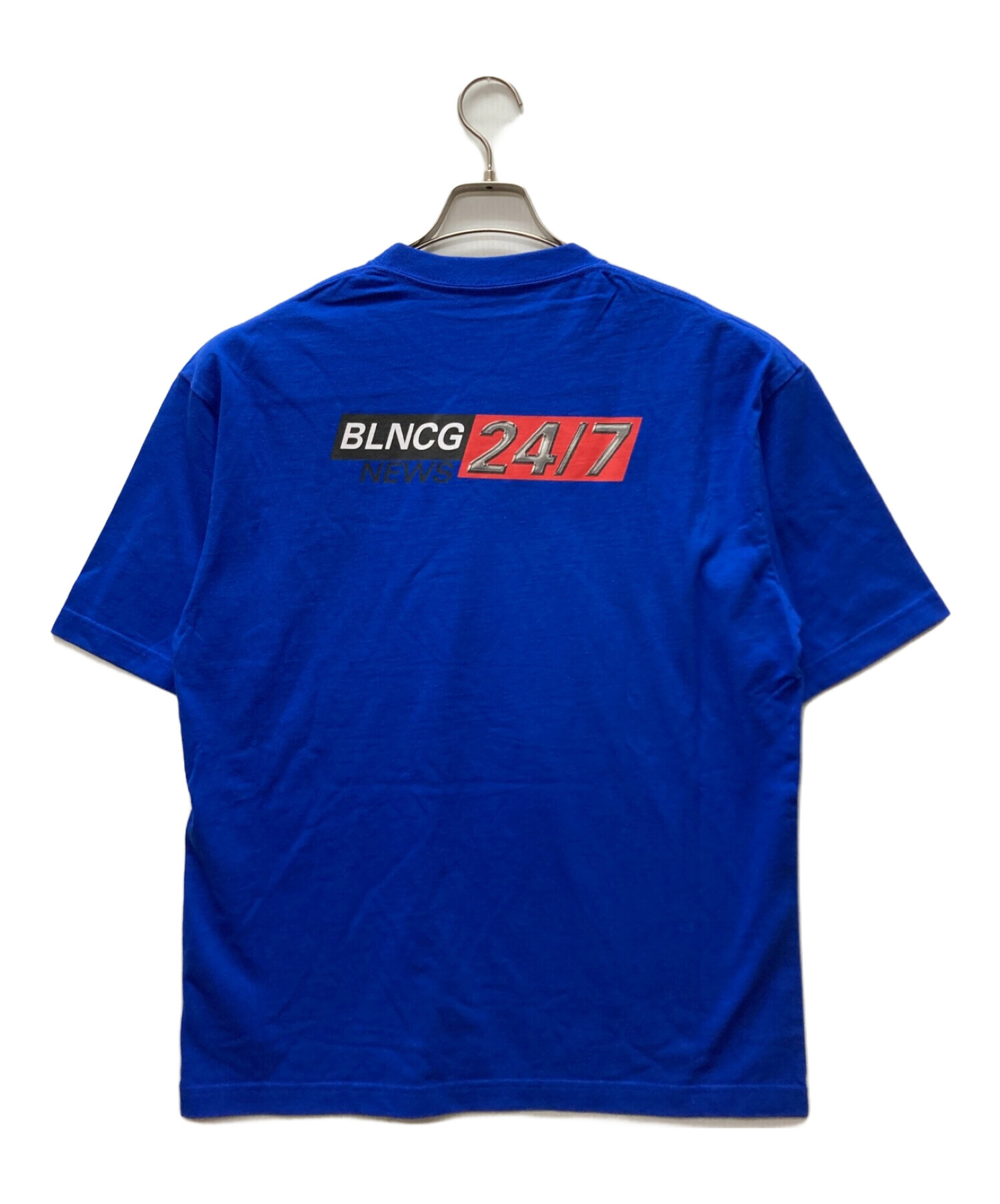 BALENCIAGAバレンシアガ BLNCG NEWS 24／7半袖Tシャツ