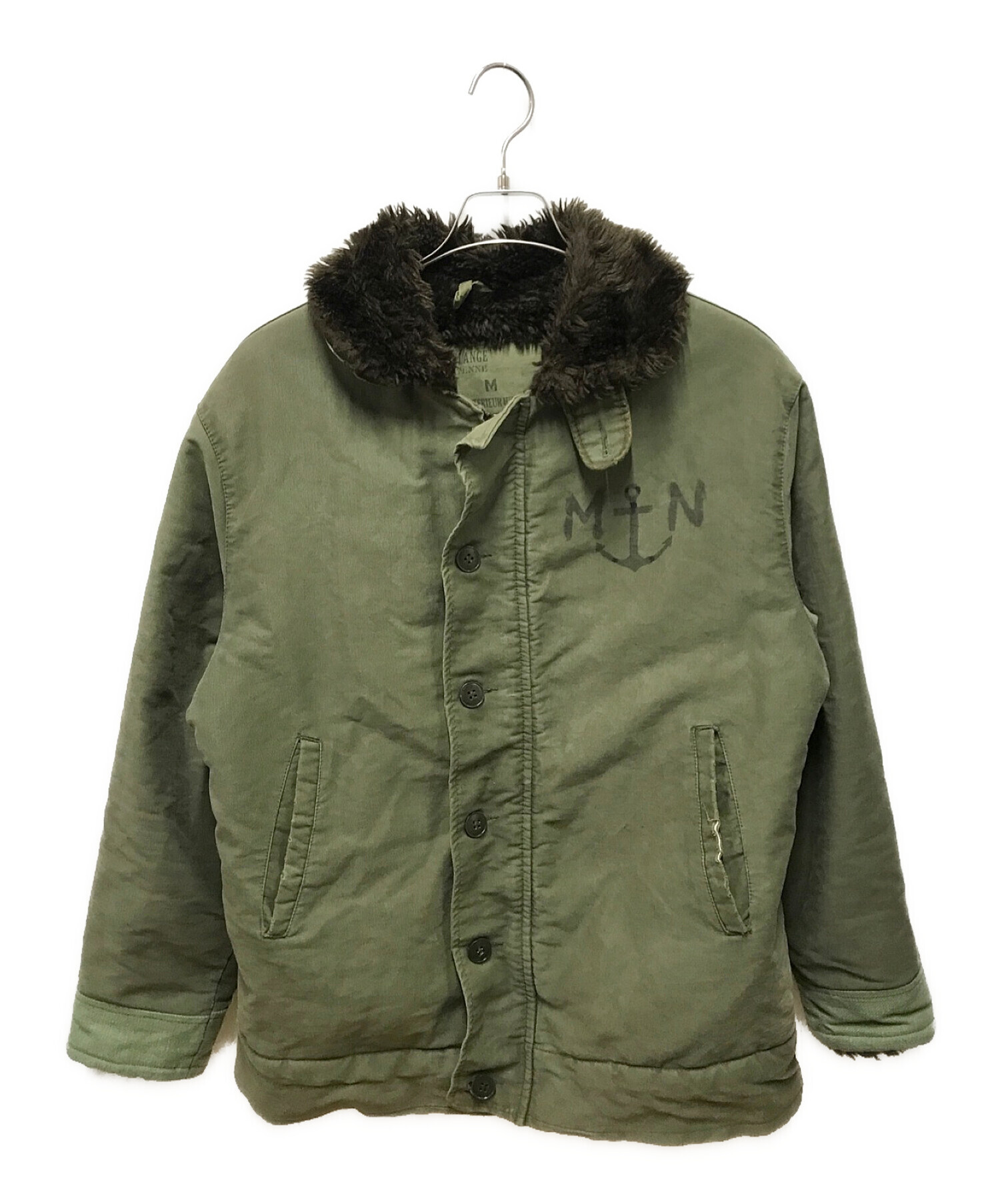 実物】60s フランス軍 N1 デッキジャケット 海軍 ネイビー M 60s