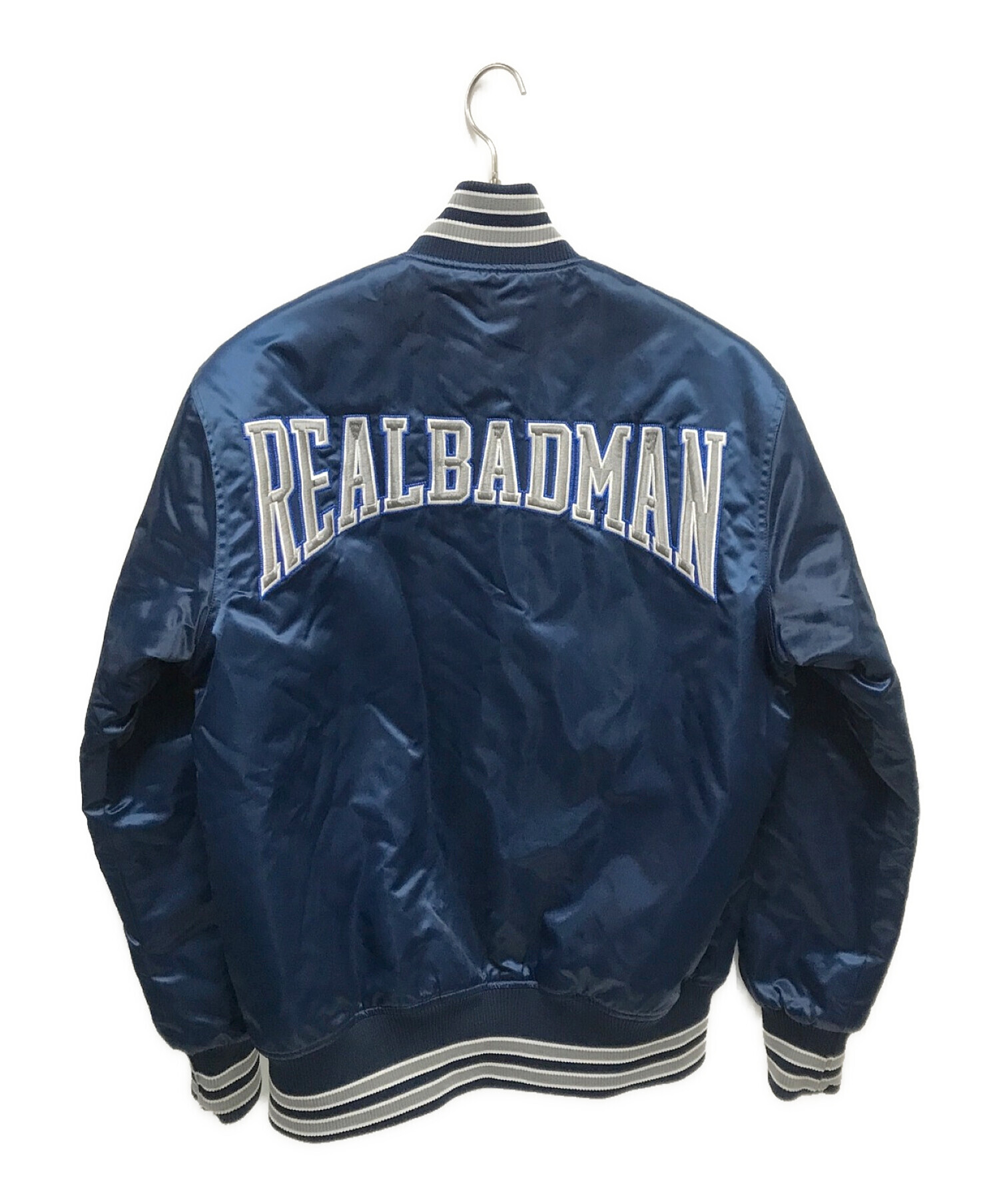 中古・古着通販】real bad man (リアルバッドマン) ナイロンスタジャン 