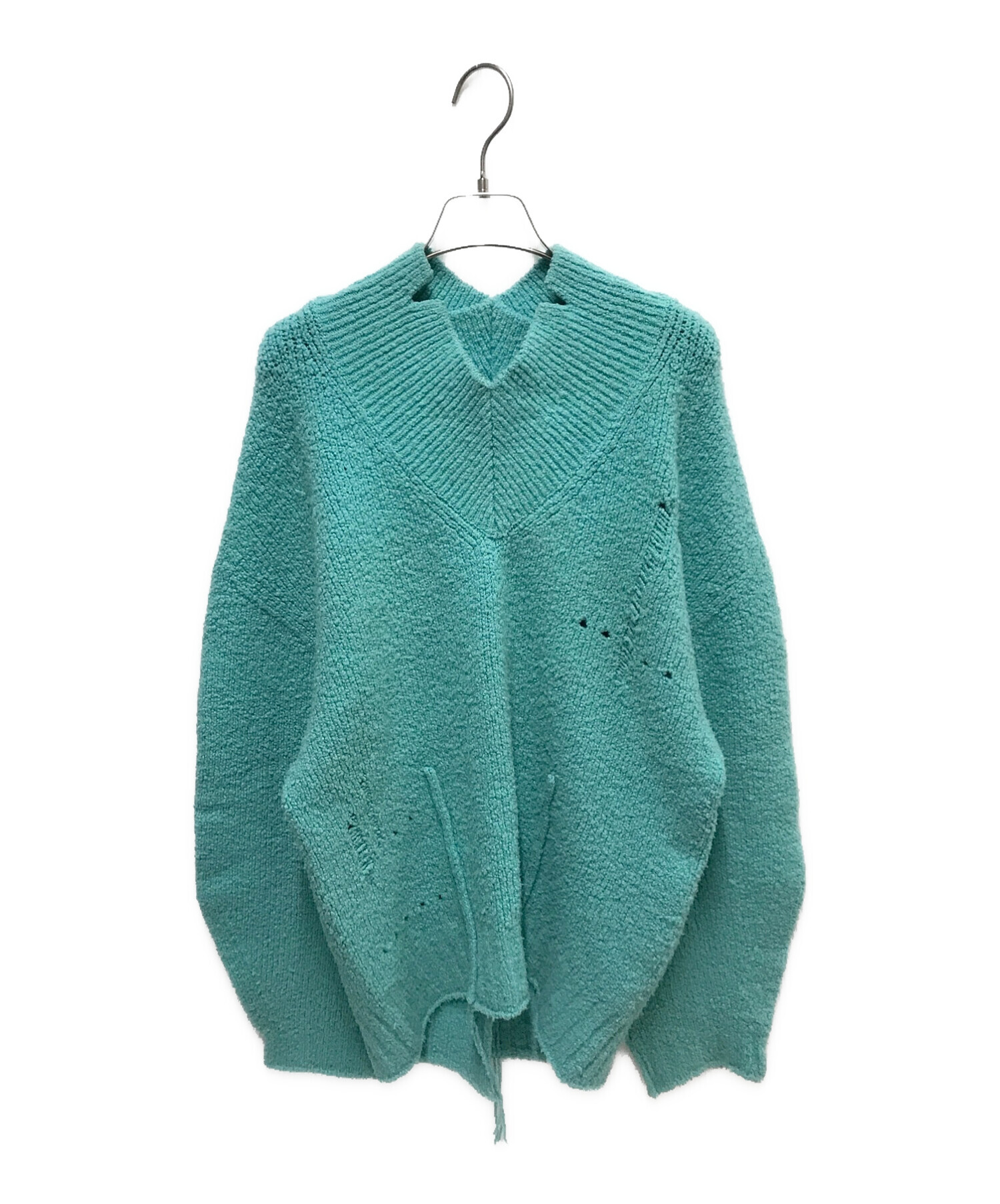 IRENE (アイレネ) Whole Garment Knit Tops グリーン サイズ:36