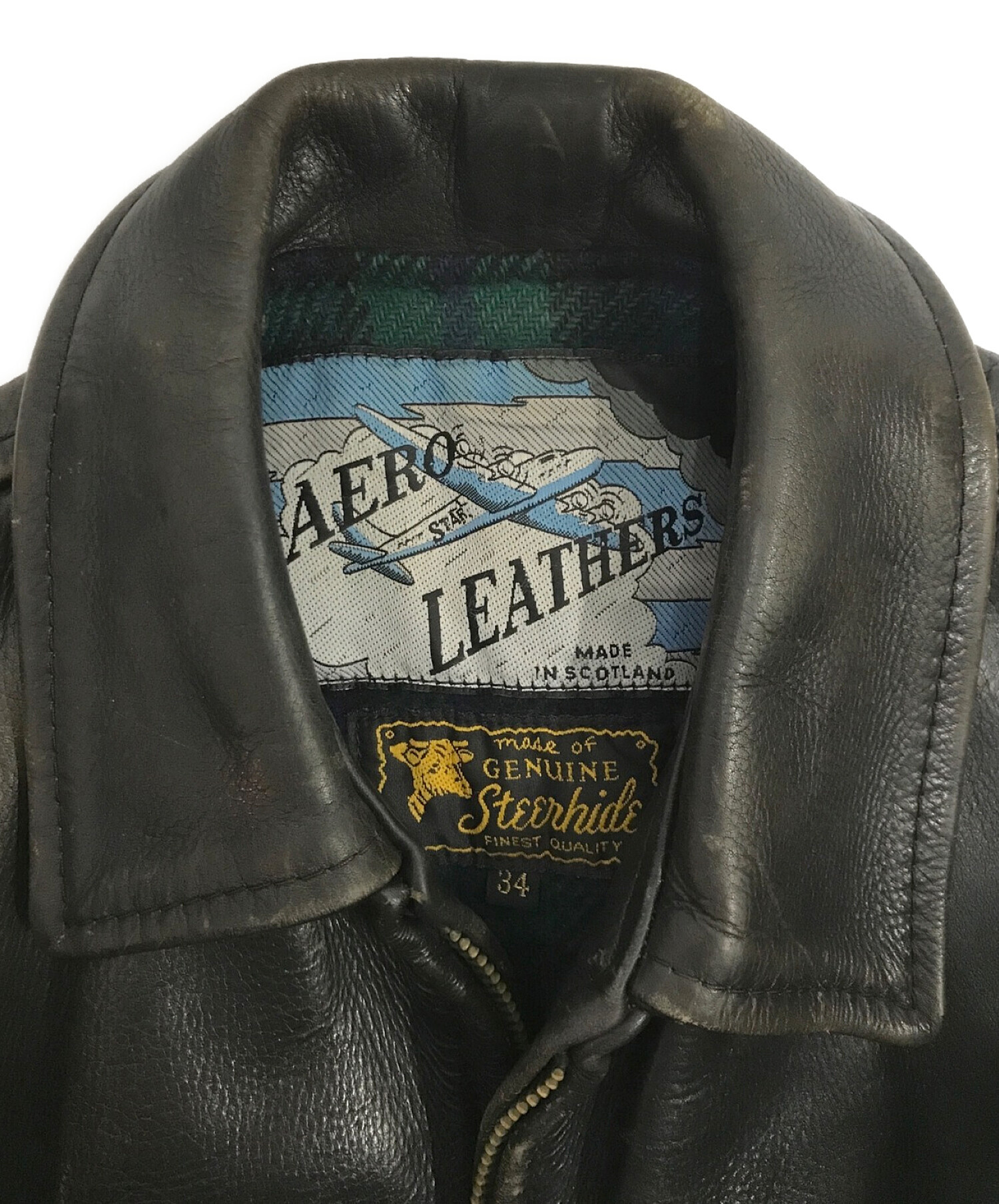 Cookpit シングル レザージャケット MADE IN USA M 【公式通販】