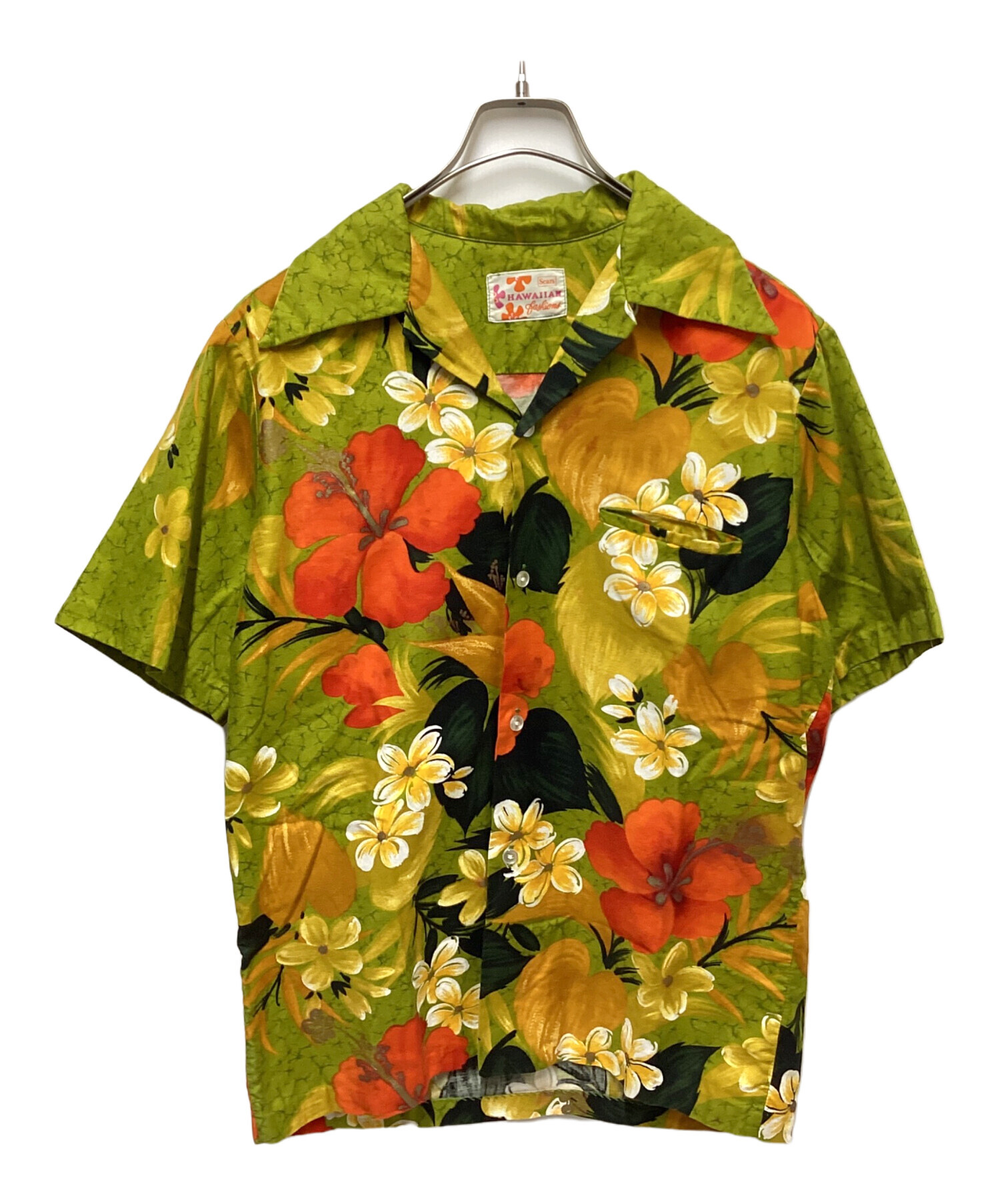 中古・古着通販】sears hawaii (シアーズ ハワイ) 70sアロハシャツ 