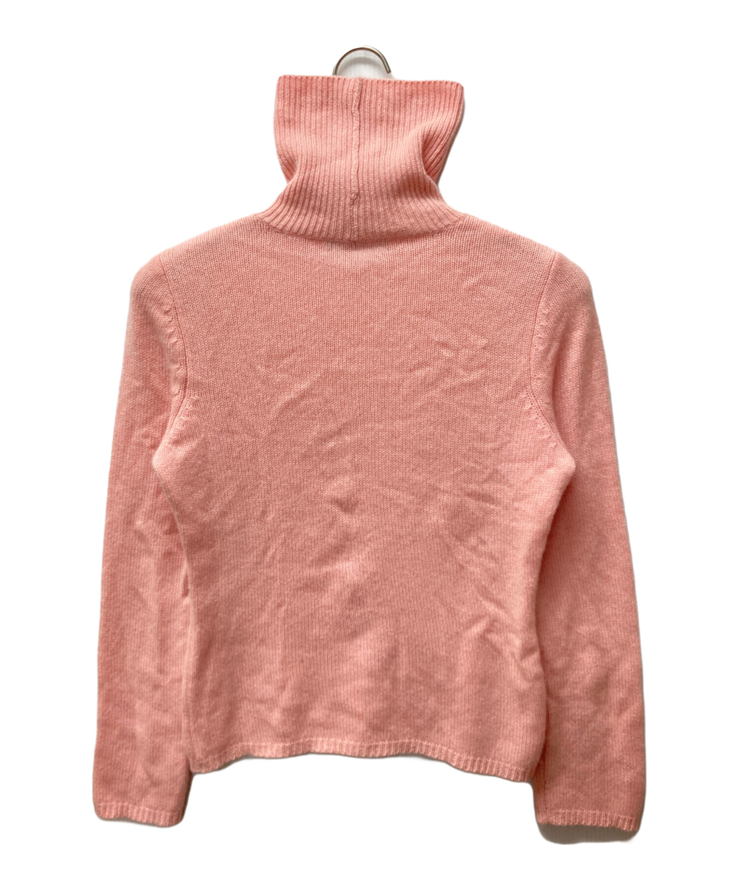 中古・古着通販】FOXEY (フォクシー) カシミヤハイネックニット ピンク 