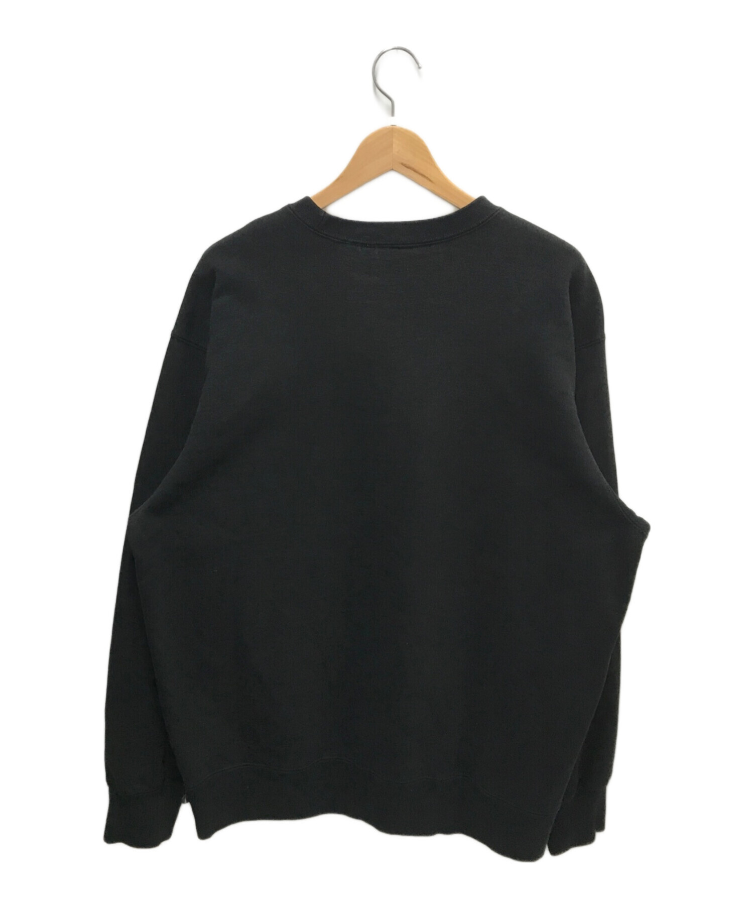 シュプリーム supreme small box crewneck 黒 辿る Sサイズ