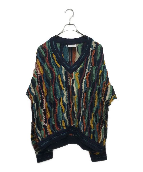 中古・古着通販】Coogi (クージー) 3Dニット マルチカラー サイズ:S 