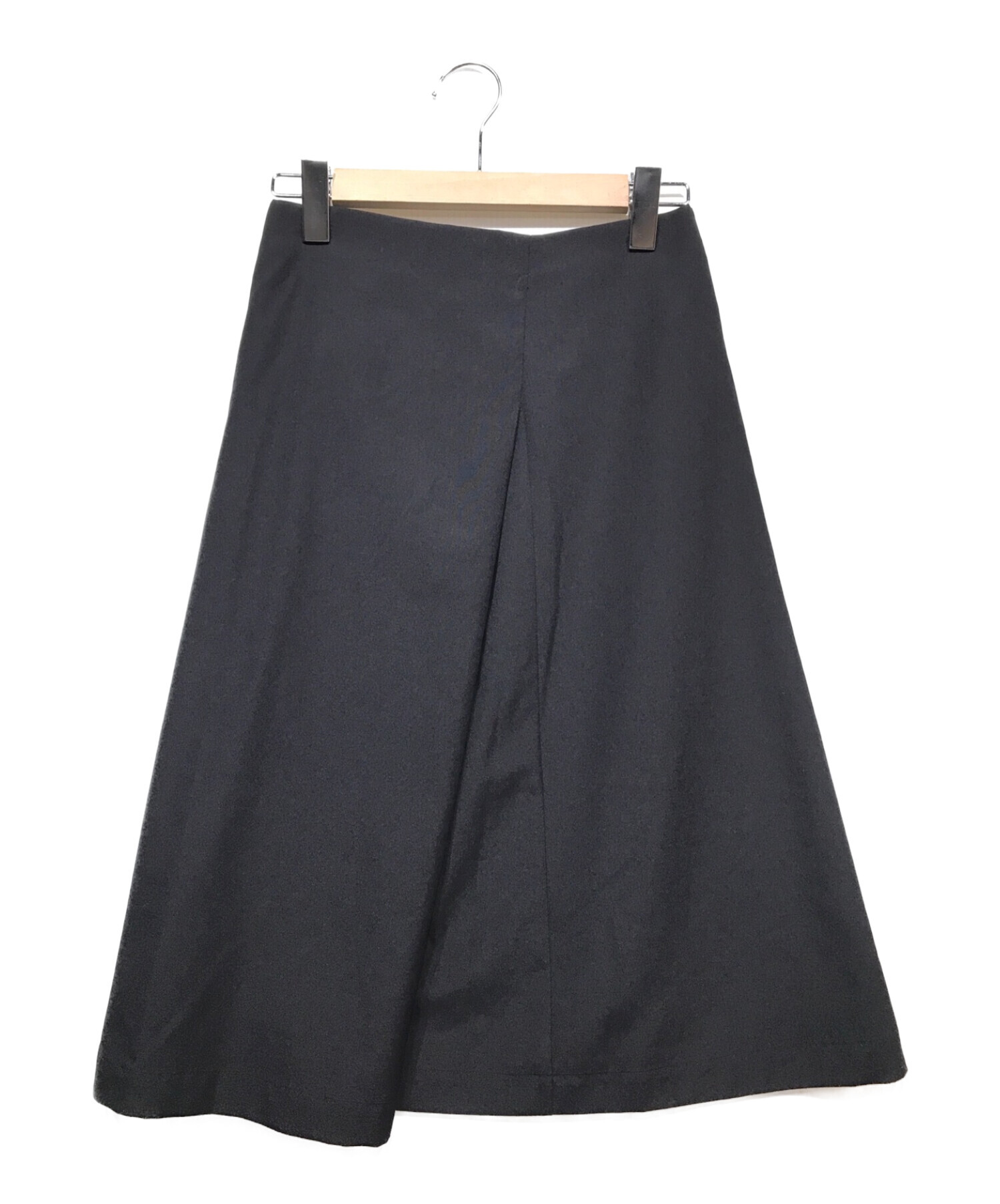 tricot COMME des GARCONS 黒セミフレアスカート Sサイズ