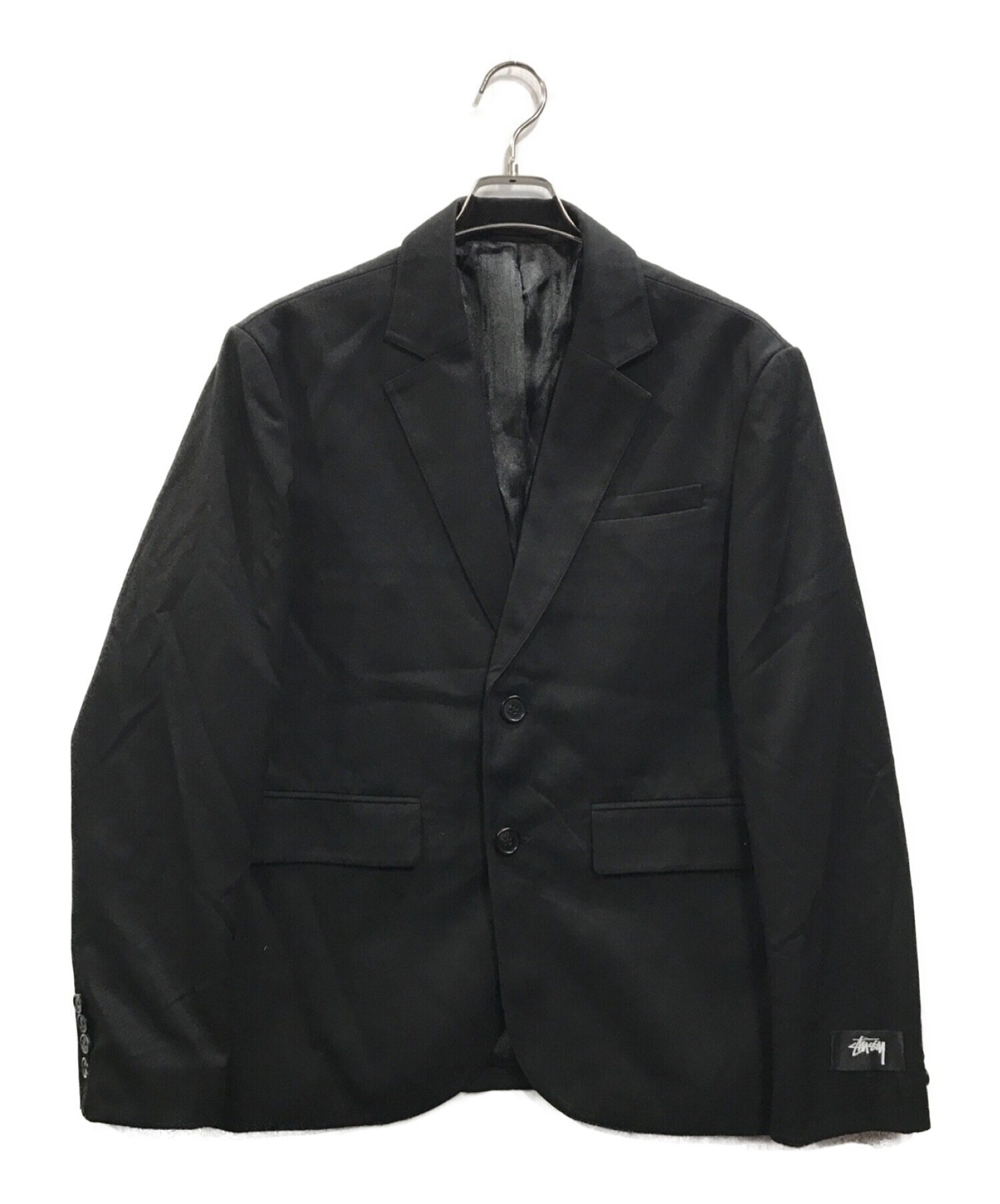 新品 タグ付き STUSSY スポーツコート セットアップ ブラック L