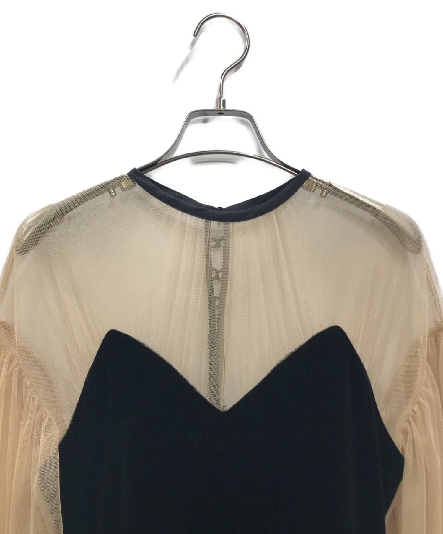 中古・古着通販】Ameri VINTAGE (アメリヴィンテージ) TULLE SLEEVE  