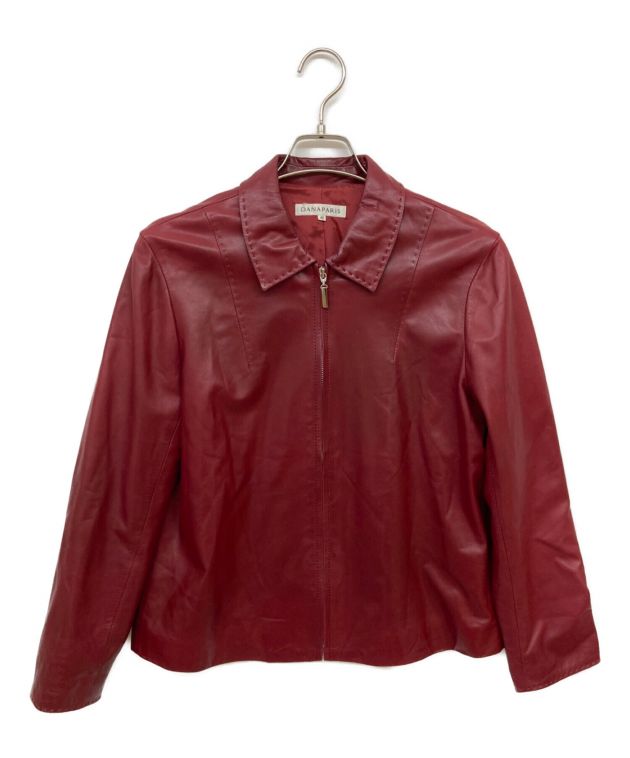 中古・古着通販】DANAPARIS (ダナパリ) レザージャケット レッド 