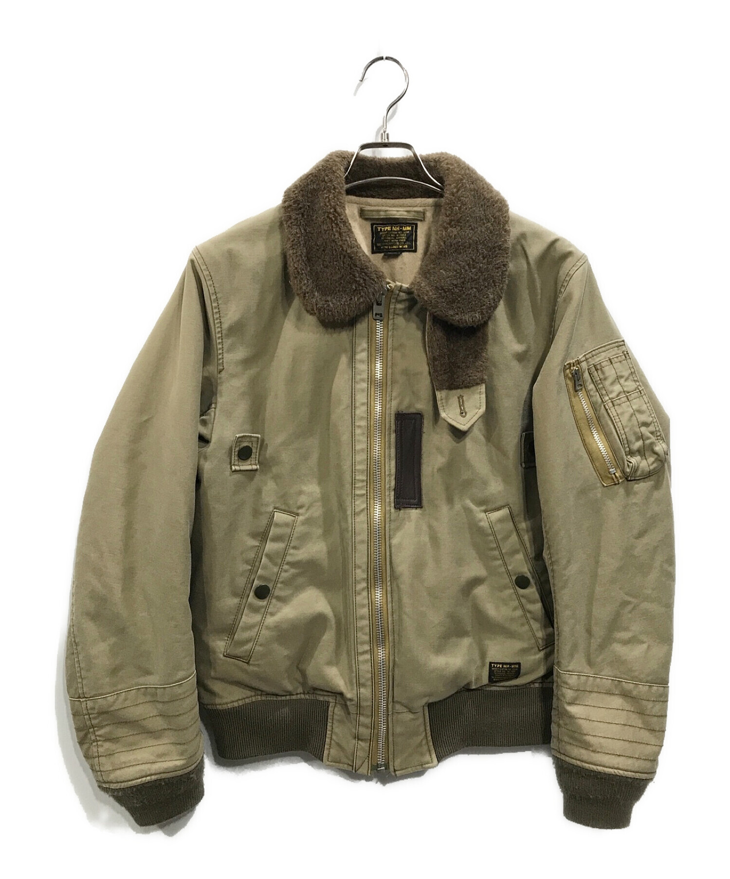 中古・古着通販】NEIGHBORHOOD (ネイバーフッド) B-15D/C-JKT カーキ 