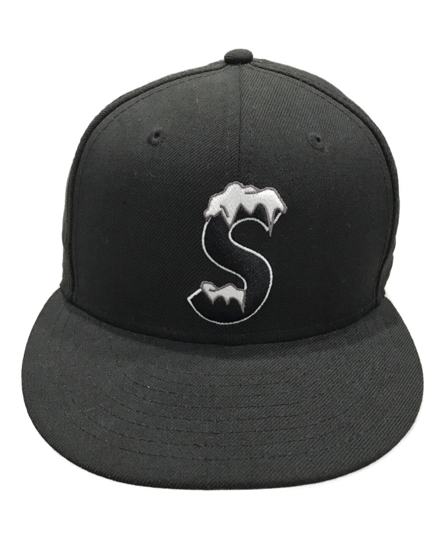帽子supreme キャップ sロゴ