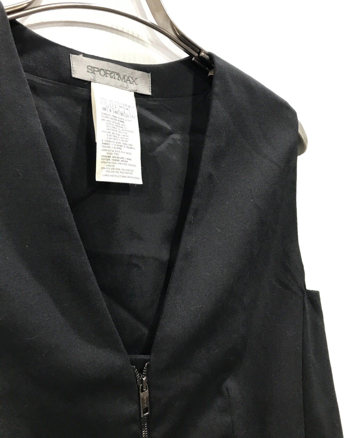 中古・古着通販】SPORT MAX (スポーツマックス) ノースリーブ 