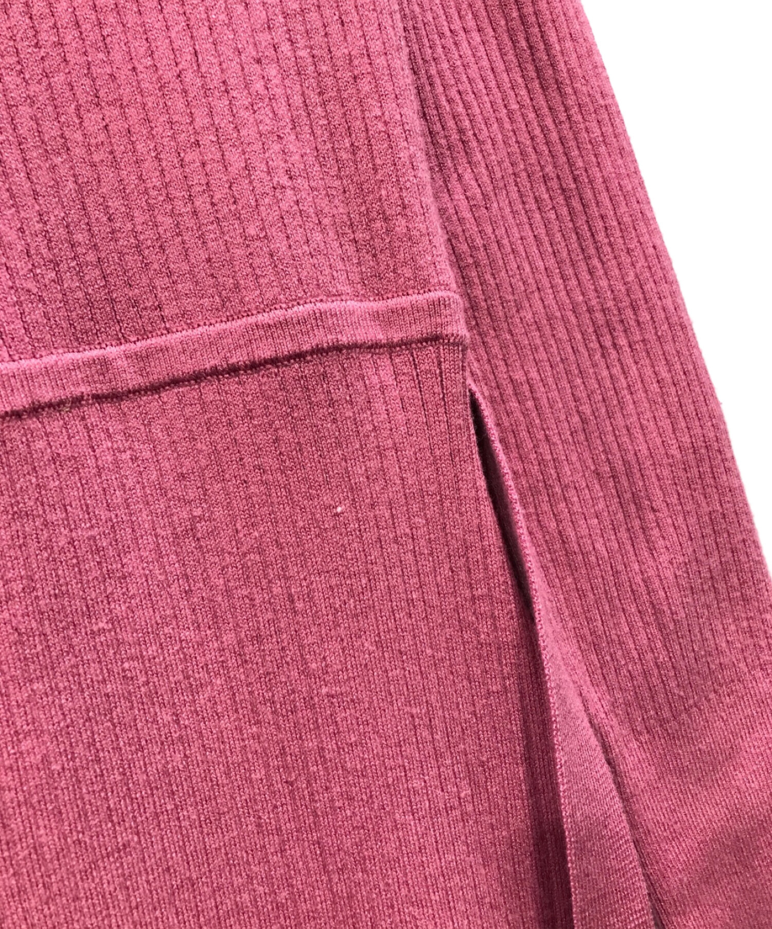 中古・古着通販】CLANE (クラネ) ヴィンテージリブニットワンピース 