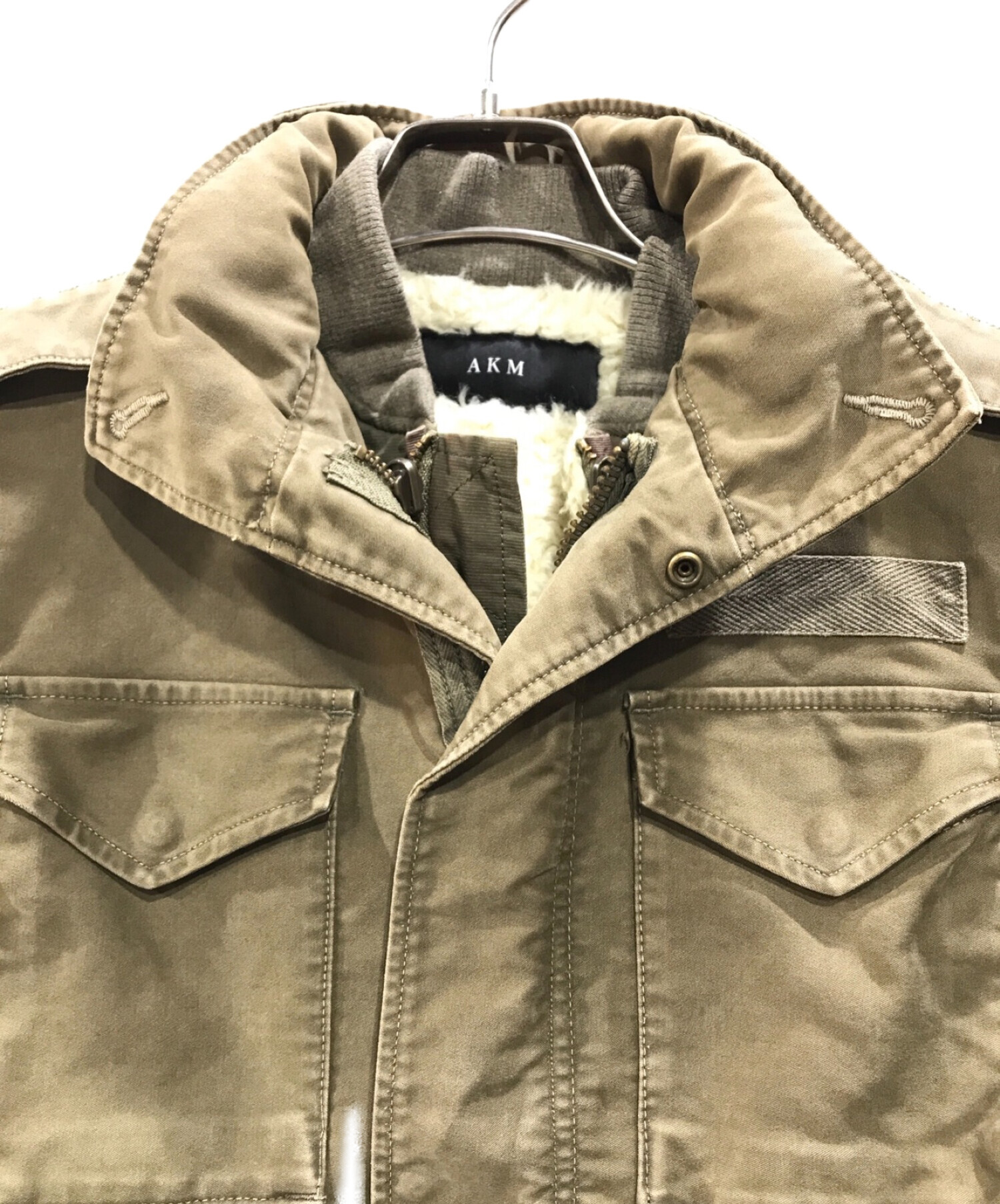 超美品【AKM】【AKM】M-65(GOLD WEATHER)　ジャケット L 専用】AKM cold weather m65 Mサイズ AKM M-65 AKM M-65 COLD WEATHER XL