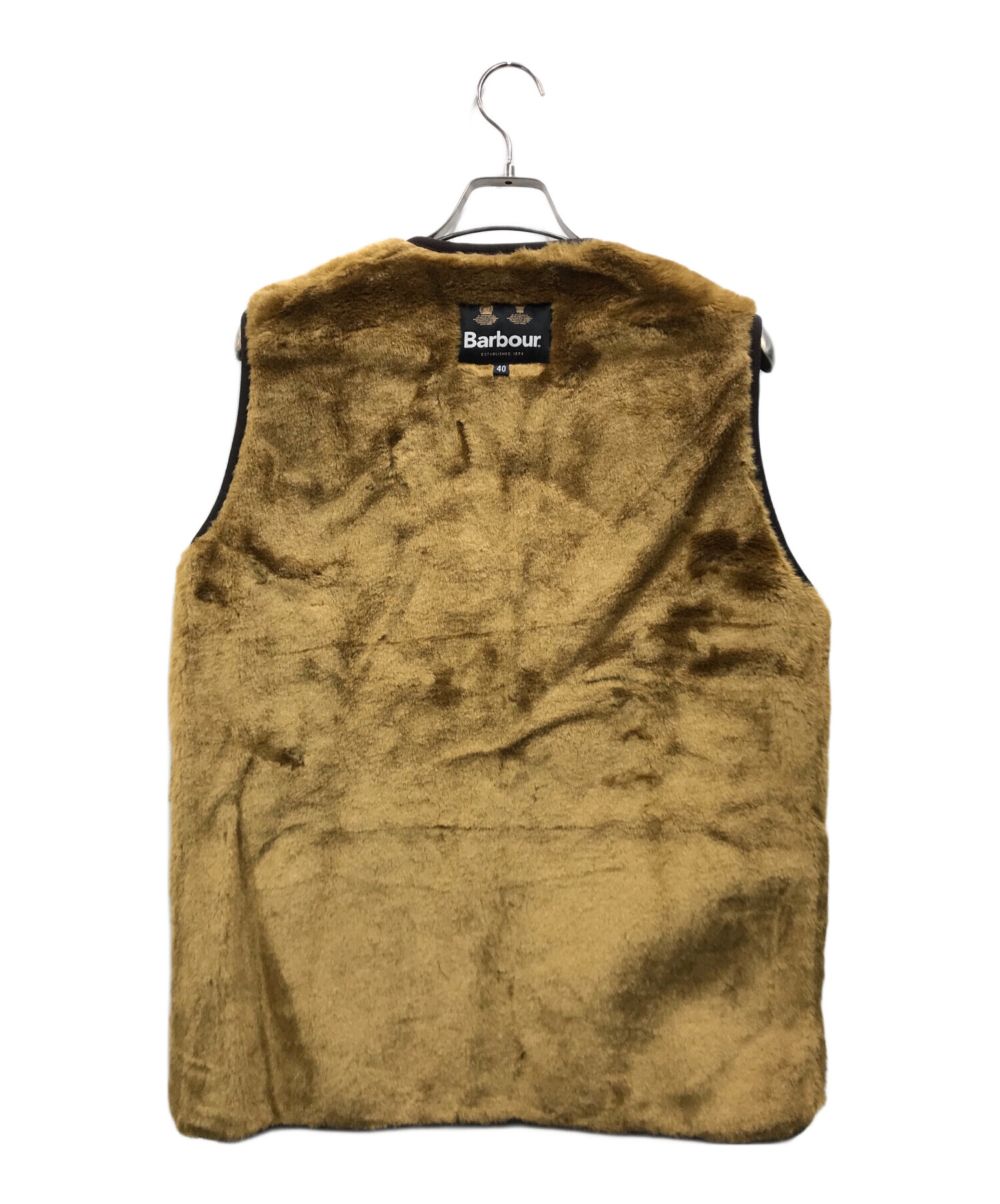 中古・古着通販】Barbour (バブアー) フロントジップ ファー ライナー 