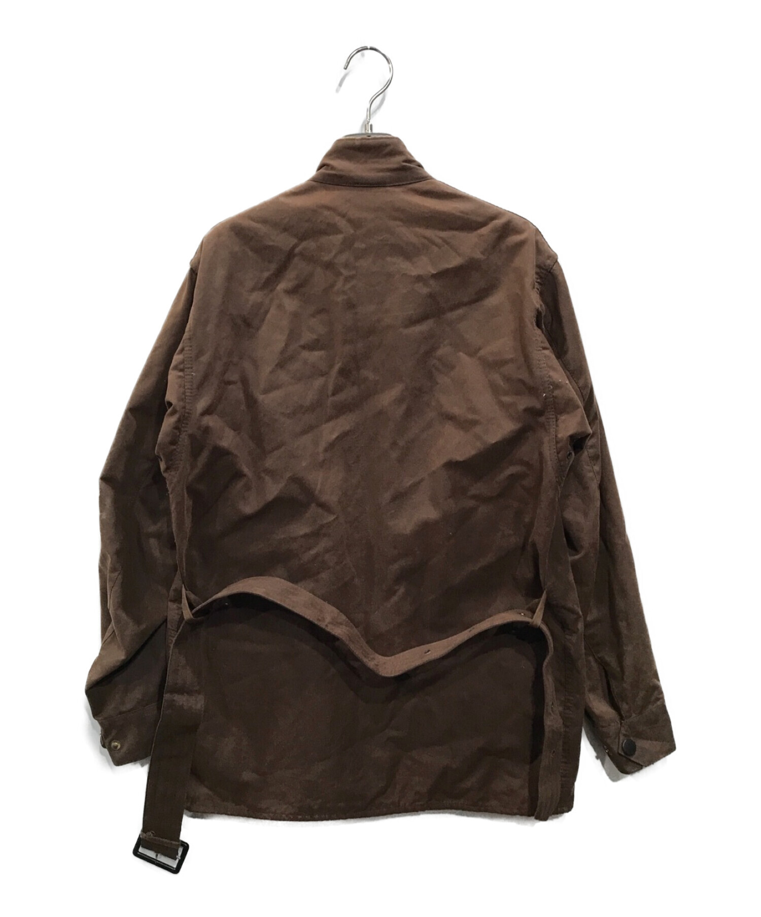英国製！バブアーbarbourクラシックボーダーオイルドジャケットC52 