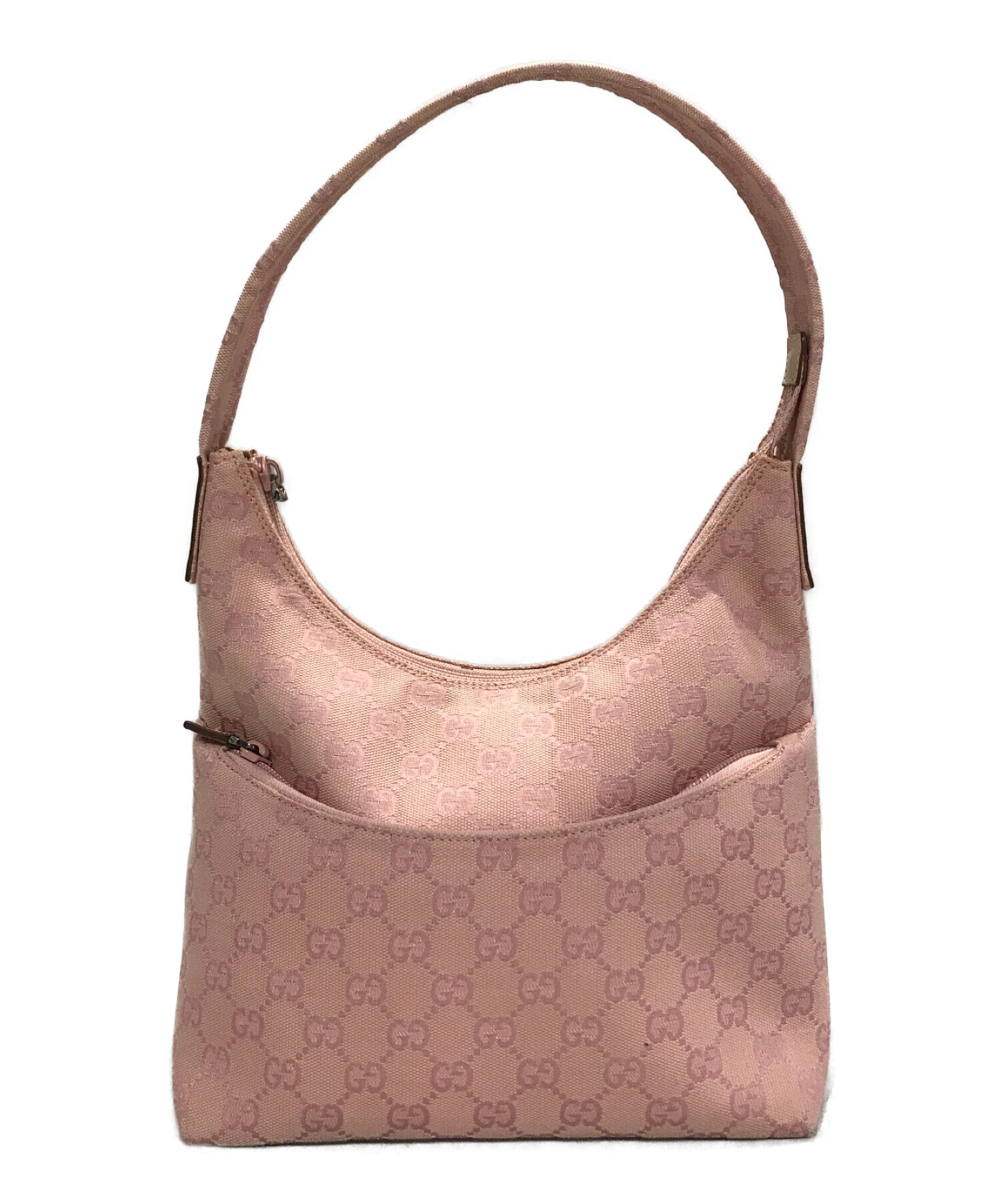 GUCCI グッチ GG キャンバス ピンク ワンショルダー GUCCI グッチ GG キャンバス ピンク ワンショルダー