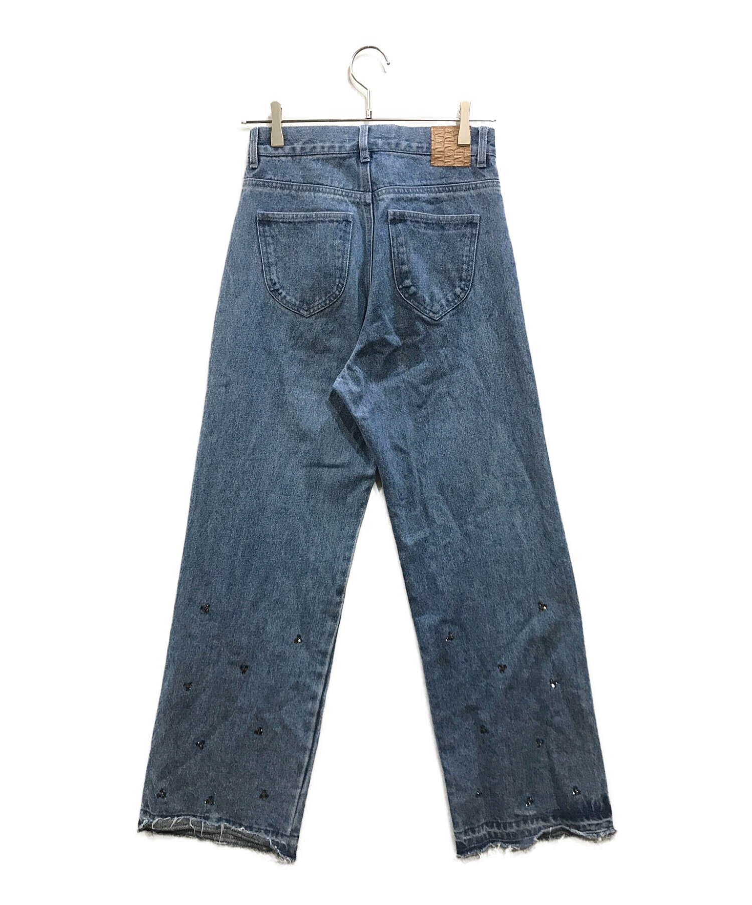 中古・古着通販】M TO R (ムウトアール) BIJOU STRAIGHT DENIM デニム 