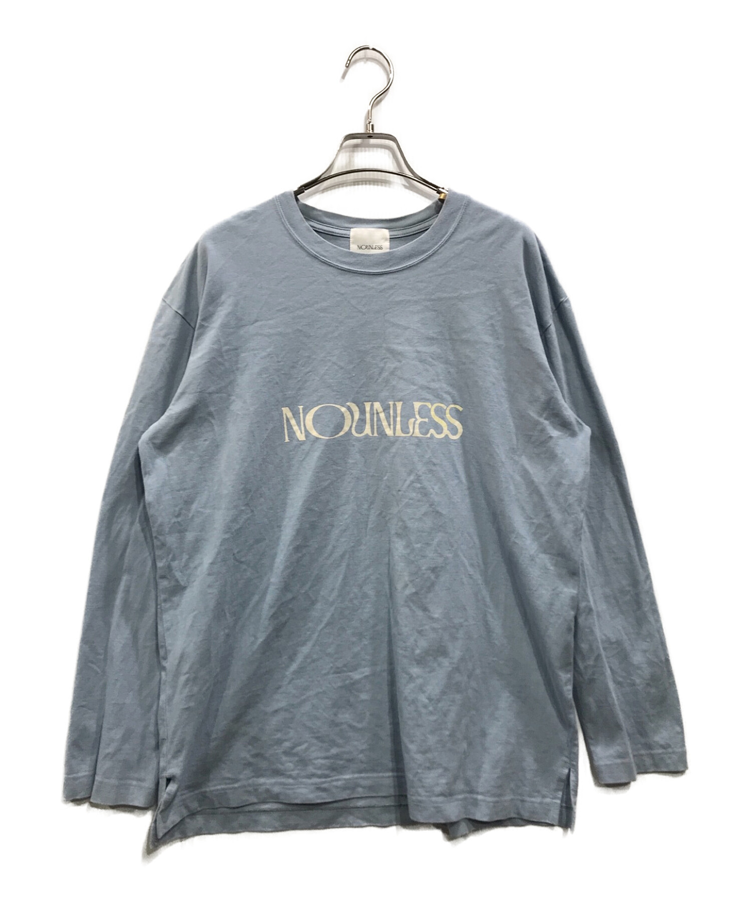 中古・古着通販】nounless (ナウンレス) ロングスリーブカットソー 