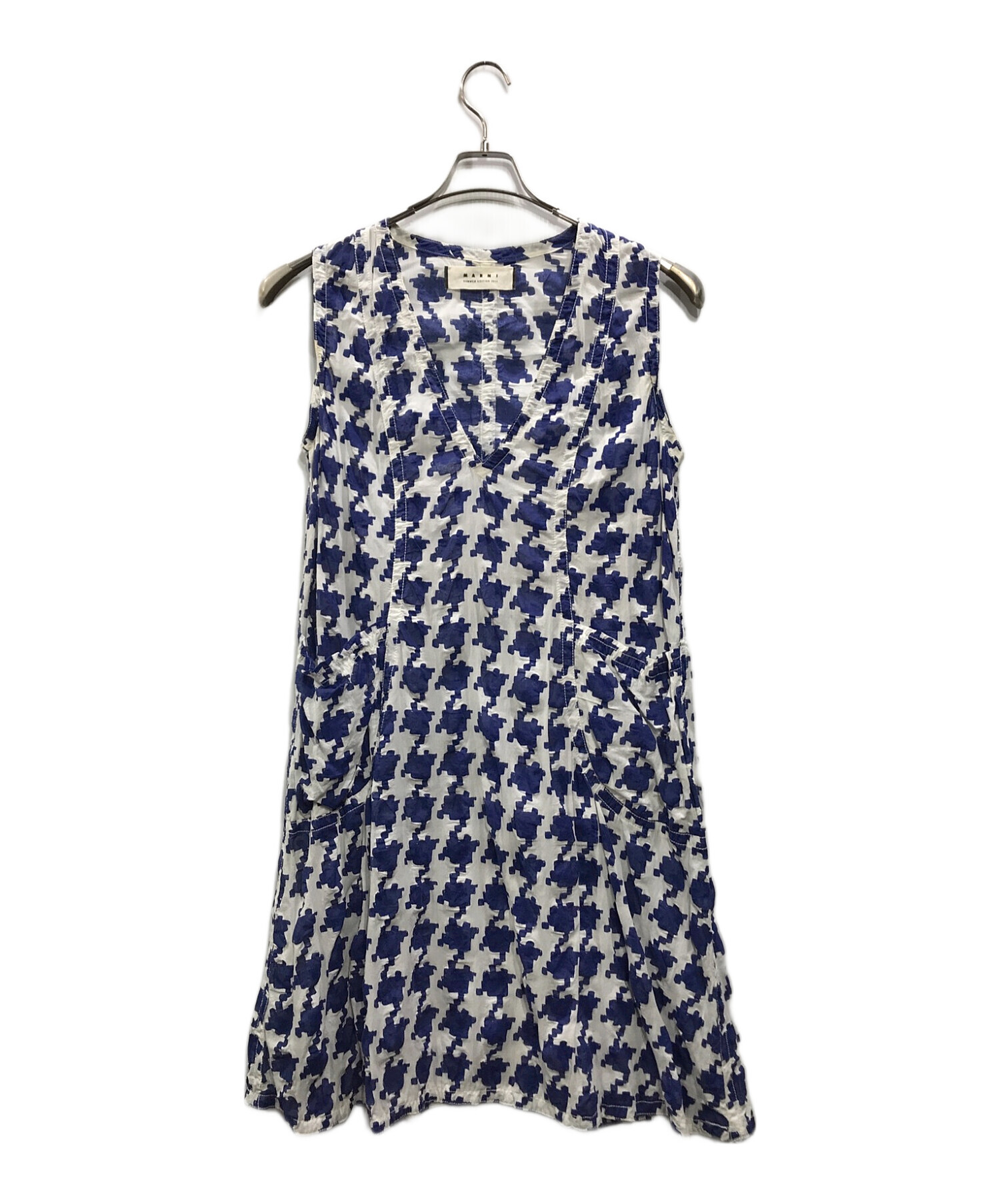 MARNI ワンピース ブルー サイズ40