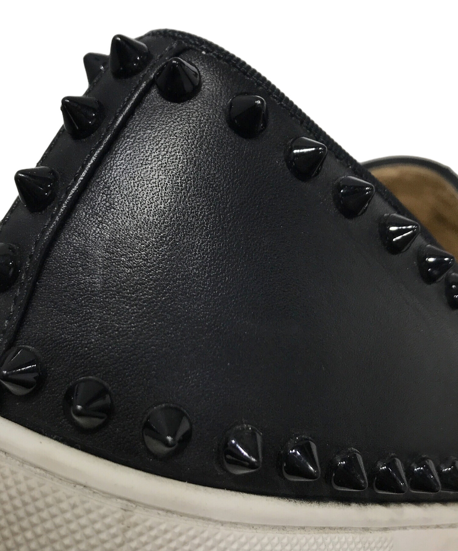激レア Christian Louboutin グリッター 黒 42 クリスチャンルブタン
