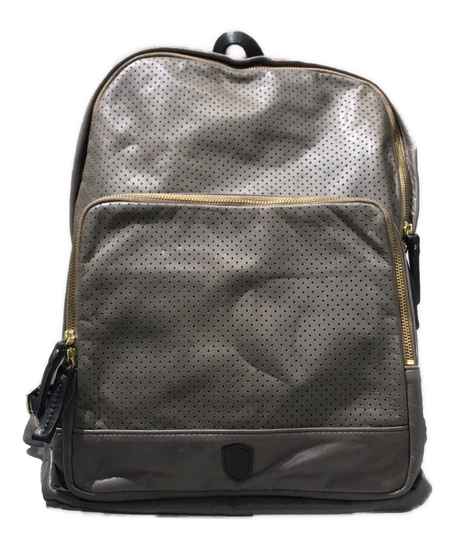 中古・古着通販】sot (ソット) レザーリュック ブラウン｜ブランド