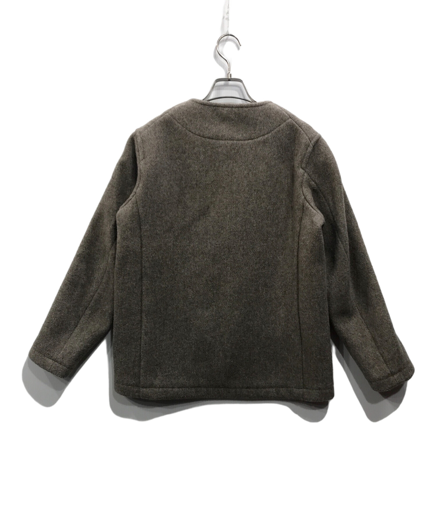 中古・古着通販】DANTON (ダントン) ウールモッサ ノーカラー 