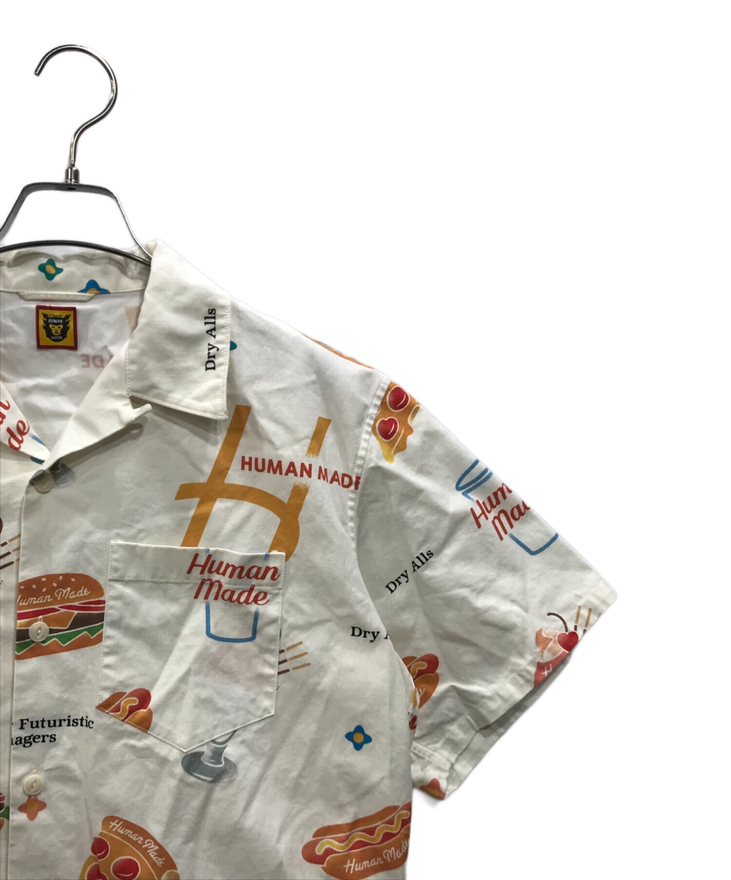 中古・古着通販】HUMAN MADE (ヒューマンメイド) JUNKFOOD ALOHAシャツ 