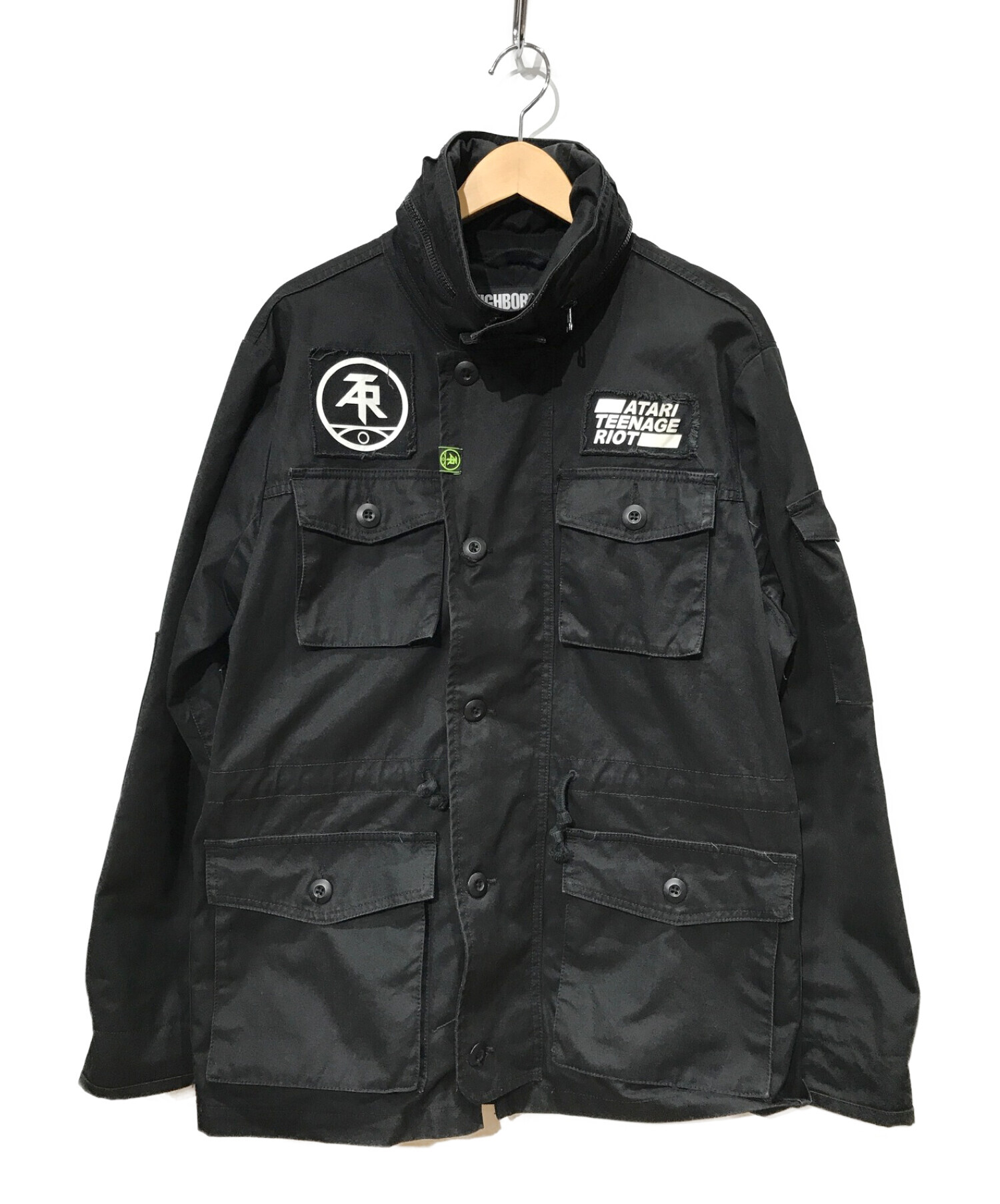 NEIGHBORHOOD (ネイバーフッド) M65ジャケット ブラック サイズ:M