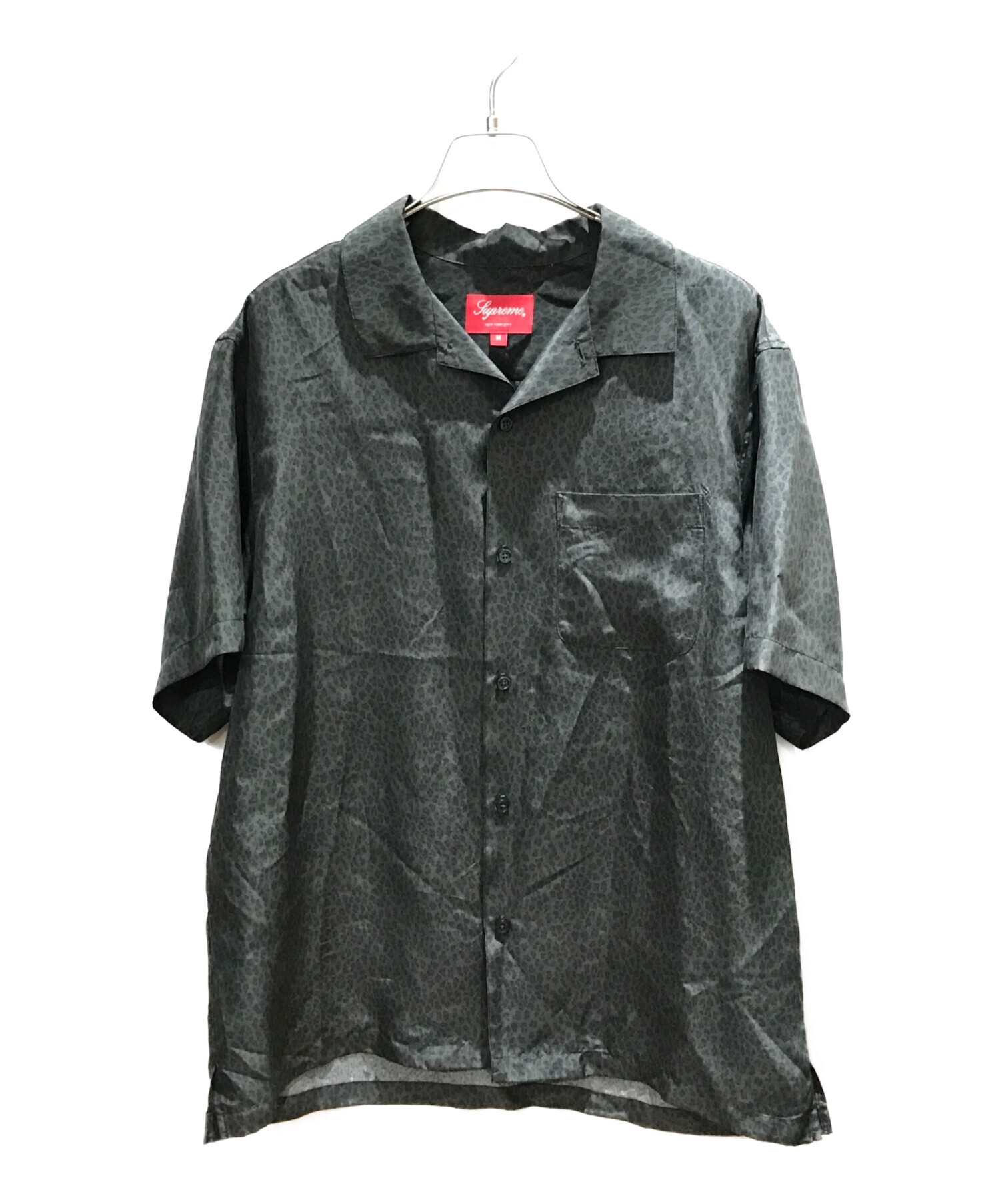 中古・古着通販】SUPREME (シュプリーム) 22SS Leopard Silk S/S Shirt ...