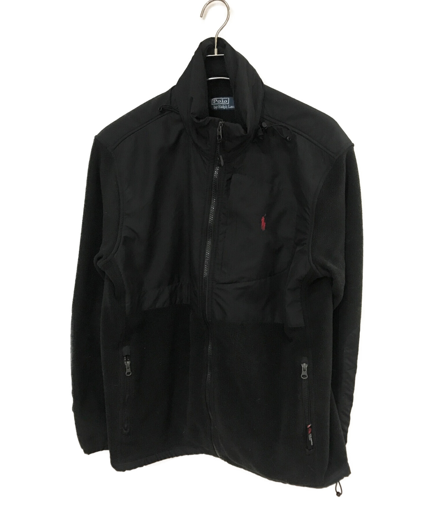 POLO RALPH LAUREN (ポロ・ラルフローレン) フリースジャケット ブラック サイズ:M