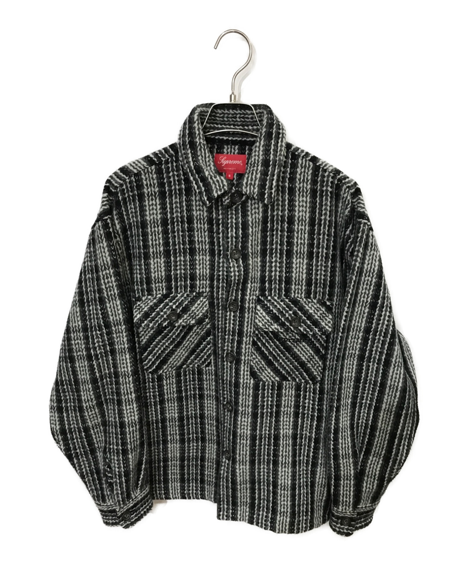 Supreme (シュプリーム) 22AW Heavy Flannel Shirt グレー サイズ:S