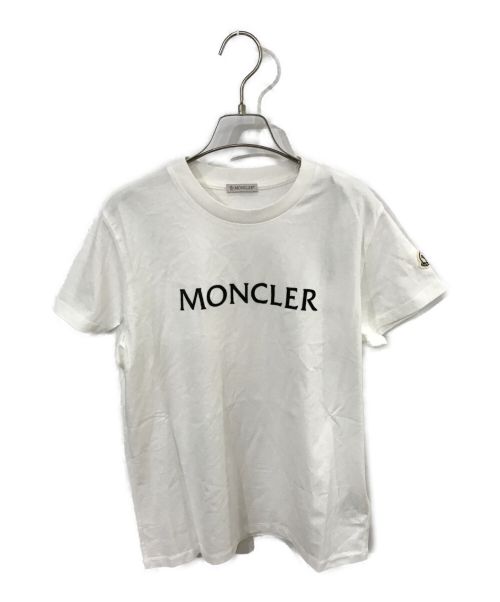 【中古・古着通販】MONCLER (モンクレール) Tシャツ ホワイト 