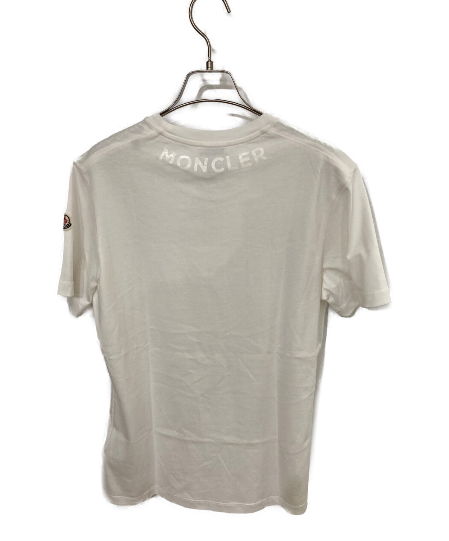 MONCLER (モンクレール) Tシャツ ホワイト サイズ:s 未使用品