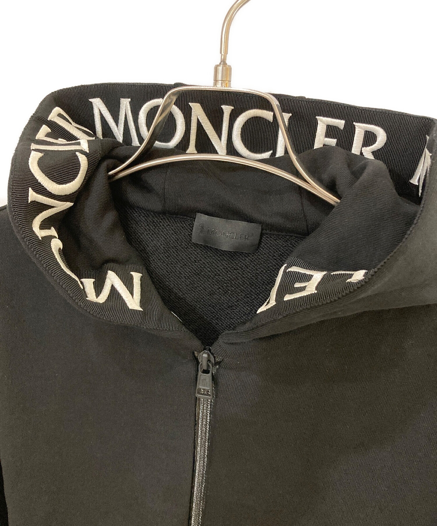 MONCLER (モンクレール) ZIP UP HOODIE SWEATER ブラック サイズ:s 未使用品