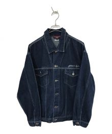 プラティナムフブデニムジャケットインディゴ2XL