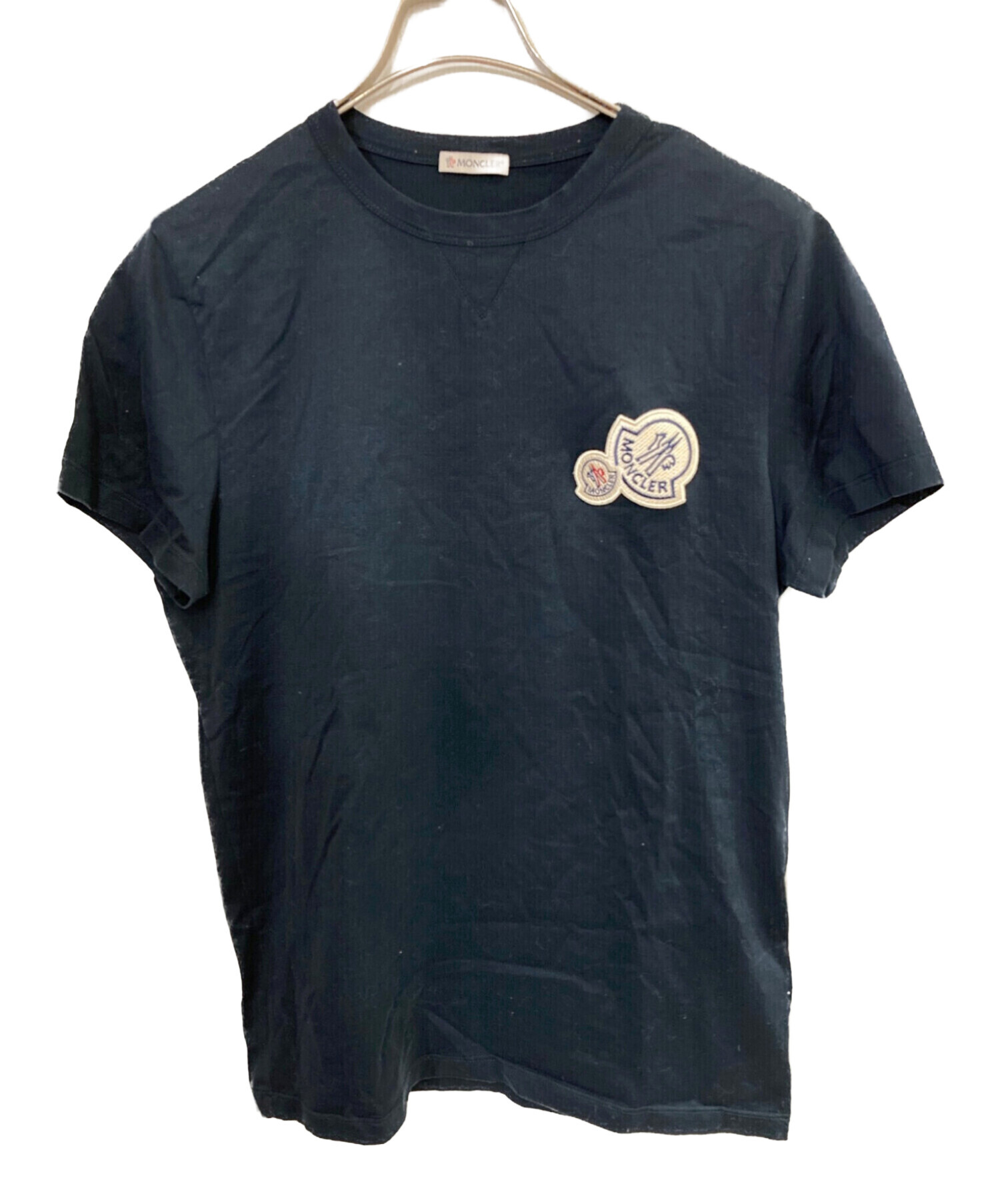 中古・古着通販】MONCLER (モンクレール) MAGLIA T-SHIRT ネイビー 