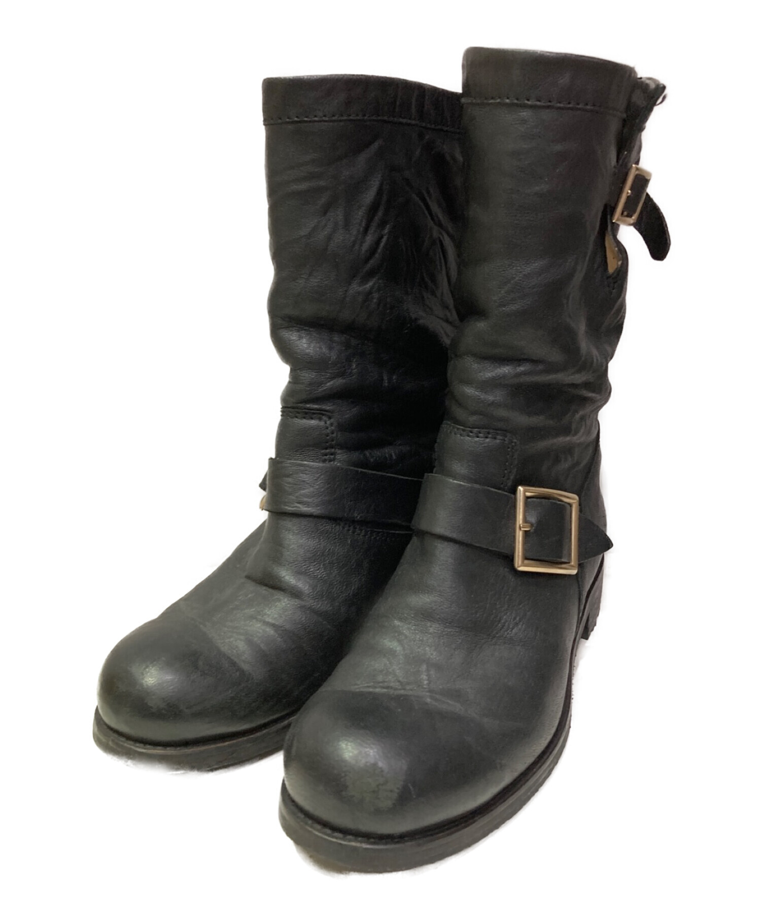 新品希少JIMMY CHOO ジミーチュウエンジニアブーツサイズ38
