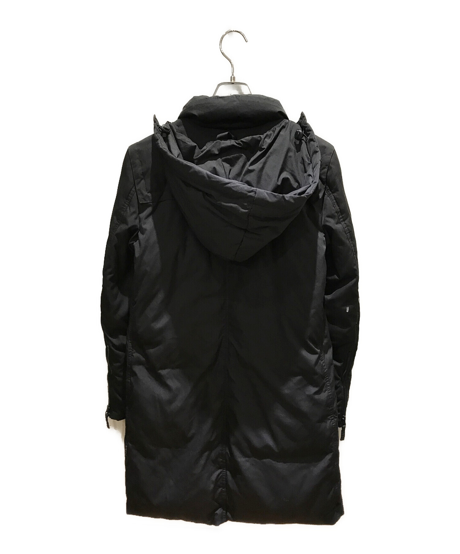 中古・古着通販】ARMANI JEANS (アルマーニジーンズ) コート ブラック 