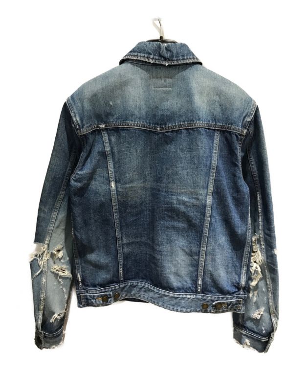 中古・古着通販】Saint Laurent Paris (サンローランパリ) デストロイ 
