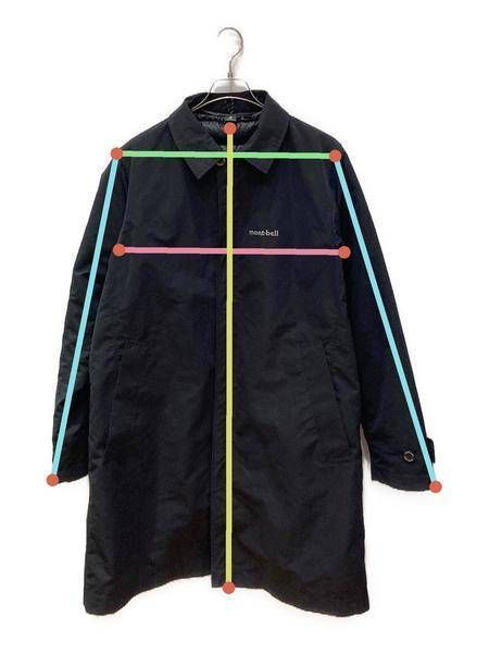 中古・古着通販】mont-bell (モンベル) ダウンライナーコート ネイビー 