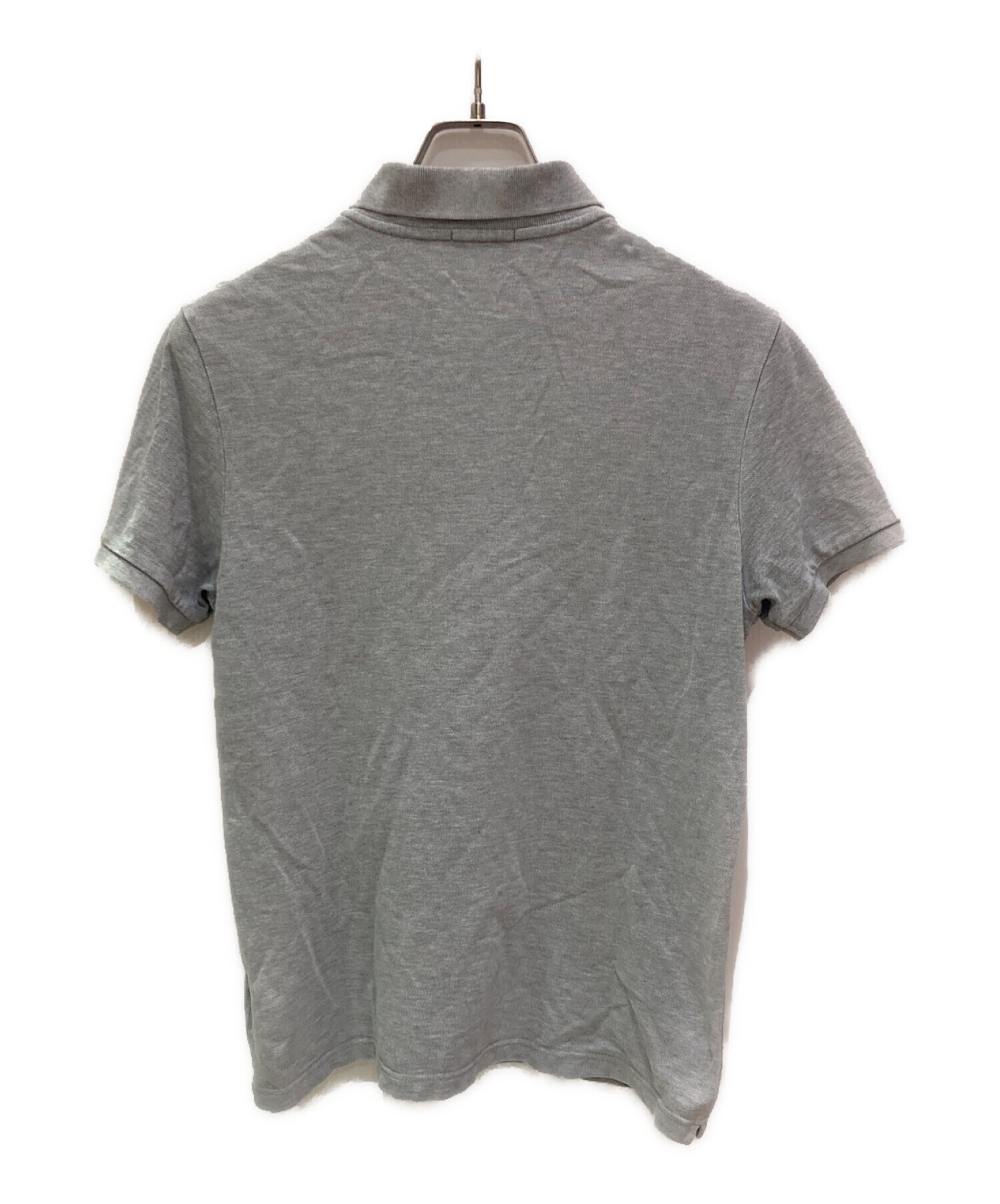 中古・古着通販】MONCLER (モンクレール) ポロシャツ グレー サイズ:S 